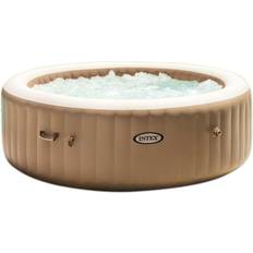 Uppblåsbart spa pooler Intex Inflatable Spa 236 x 71 x 236 cm Brown 1339 L