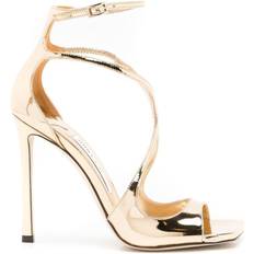 Jimmy Choo 40 Pantoffeln & Hausschuhe Jimmy Choo Azia 110 - Gold