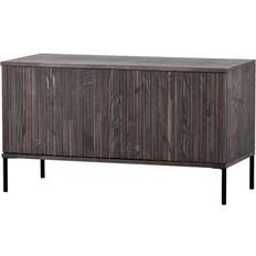 Woood TV-Bænk Gravure 100 cm Brun TV-bord