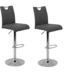 Barhocker Apollo Set Miranda Bezug Kunstleder Barhocker 2Stk.