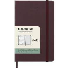 Moleskine 12 Monate Wochen Notizkalender 2024, Pocket/A6, 1