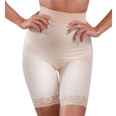 Beige Tights Rago Women's Hi Waist Bike Shaper, Beige, 26