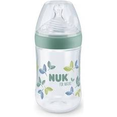 Nuk Baby Bottle Nuk for Nature 260ml Sustainable Baby Bottle, Medium Teat Green
