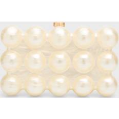 White Clutches Cult Gaia The Bubble Clutch Ivory