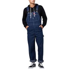 Liberty Men's Stonewashed Denim Bib Overalls - Stone