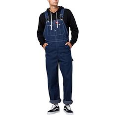 Blue Overalls Liberty Stonewashed Denim Bib Overalls