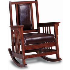 Rocking Chairs Benzara BM159013 Traditional Rocking Chair