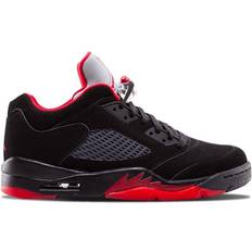 Nike Air Jordan 5 Retro Low Alternate 90 M - Black/Gym Red/Metallic Hematite