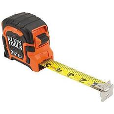 Klein Tools Measurement Tapes Klein Tools 86225 25-Foot Double Hook Magnetic with Finger Brake, Easy Read Bold Lines Measurement Tape