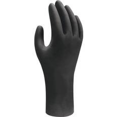 Nitrile gloves Showa 6112PFM Eco Best Biodegradable Black Nitrile Gloves (Pack of 100)