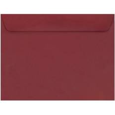 Jam Paper Invitation Envelopes Jam Paper 9 x 12 Booklet Premium Envelopes Dark Red 25/Pack