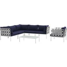 Aluminum Outdoor Lounge Sets modway Harmony Collection Outdoor Lounge Set