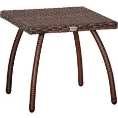 Rattan Garden Table OutSunny Patio