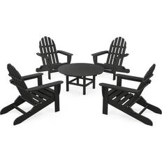 Sun Chairs Polywood Classic Folding Adirondack Conversation