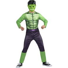 Jazwares The Incredible Hulk Boy's Costume Green/Purple