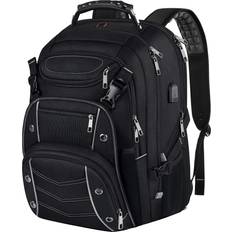 Laptop-Rucksack, Anti-Diebstahl, schlank, langlebig, Laptop-Rucksack mit USB-Ladeanschluss