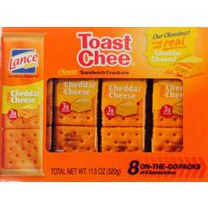 Lance toast chee cheddar cheese sandwich crackers 2