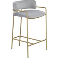 Gold Bar Stools Coaster Low Bar Stool