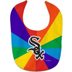 White Food Bibs WinCraft "Newborn & Chicago White Sox Rainbow Baby Bib"