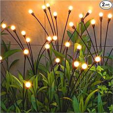 Iron Ground Lighting TONULAX Solar Garden Lights Ground Lighting 28.7" 2