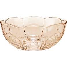 Holmegaard Lily Toffee Rose Bowl 23cm