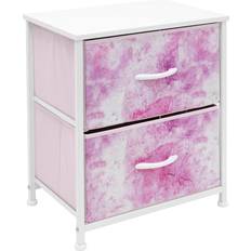 Sorbus Nightstand with 2 Drawers Bedside Table
