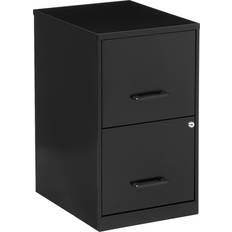 Black Cabinets Lorell Hirsh 14341 Space Solutions SOHO Vertical File Storage Cabinet