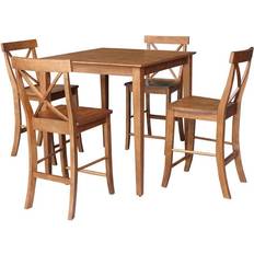 Dining Sets International Concepts 5pc 36"x36" Solid Dining Set