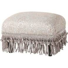 Silver Foot Stools Home Fiona Traditional Foot Stool