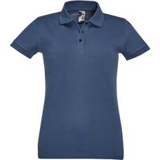 Denim Polo's Sol's Perfect Pique Poloshirt Met Korte Mouwen - Denim/Blauw