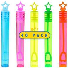Soufflage de Bulles Assortiment 40 Baguettes Bulles Forme Toile