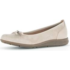 Gabor Ballerinasko Gabor Suede Bow Toe Ballet Pumps