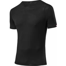 60 - Hombre Camisas Löffler Camiseta Transtex Light Manga Corta Negro - Black