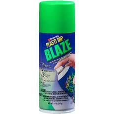 Plasti dip 11224-6 blaze green flat/matte multi-purpose rubber coating 11 oz