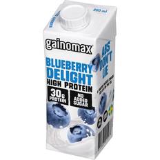 Blåbær Sport & Energidrikke Gainomax High Protein Blueberry Delight 250ml 1 stk