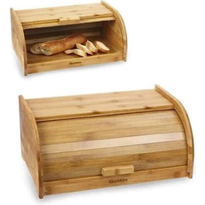 Brown Bread Boxes Quttin Bamboo Bread Box