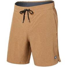 Camuflaje - Hombre Shorts Saxx Pantalón Corto Sport 2 Life 2 in 1 Short - Brown