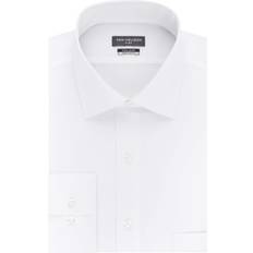 Van Heusen Men's Classic-Fit Wrinkle Free Flex Collar Stretch Solid Dress Shirt - White