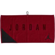 Nike Air Jordan Utility Golf Towel Varsity Red Badehåndklæde Rød, Sort