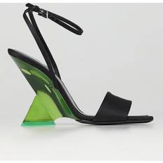 Dame - Grøn Sandaler med hæl The Attico Læder Sandal - Sort