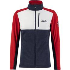 Swix Infinity Jacket M - Dark Navy/Red