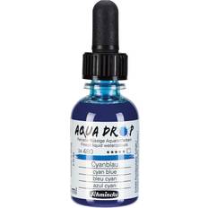 Schmincke Aqua Drop Cyan Blue 30ml