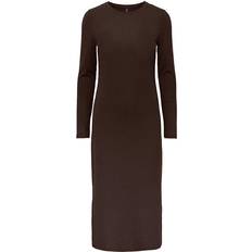 Kylie Midi Dress - Chicory Coffee