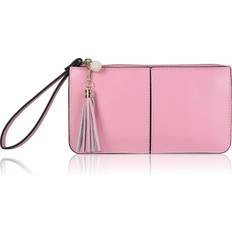 Befen Wristlet Clutch Wallet - Taffy Pink