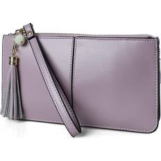 Befen Wristlet Clutch Wallet - Light Plum