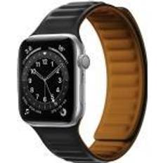 Apple Watch Series 9 - Svart Klockarmband Hurtel Watch 7/8 45mm Armband Magnetic Strap