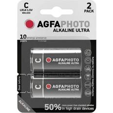 AGFAPHOTO Ultra LR14 Batteri R14 C Alkaliskt 1.5 V 2 st