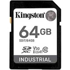 Kingston 64GB Industrial SD UHS-I U3 V30 A1 pSCL
