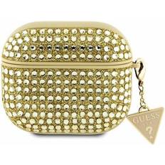 Guess Oryginalne Etui Apple AirPods 3 Hardcase Rhinestone Triangle GUA3HDGTPD