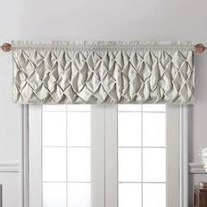 VCNY Home Window Treatment with Rod Pocket Carmen Taupe 60 x 20 in